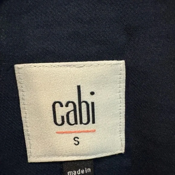 Cabi Provincial Tunic Dress Women’s Size Small Blue Brown Floral Lined - Picture 5 of 9